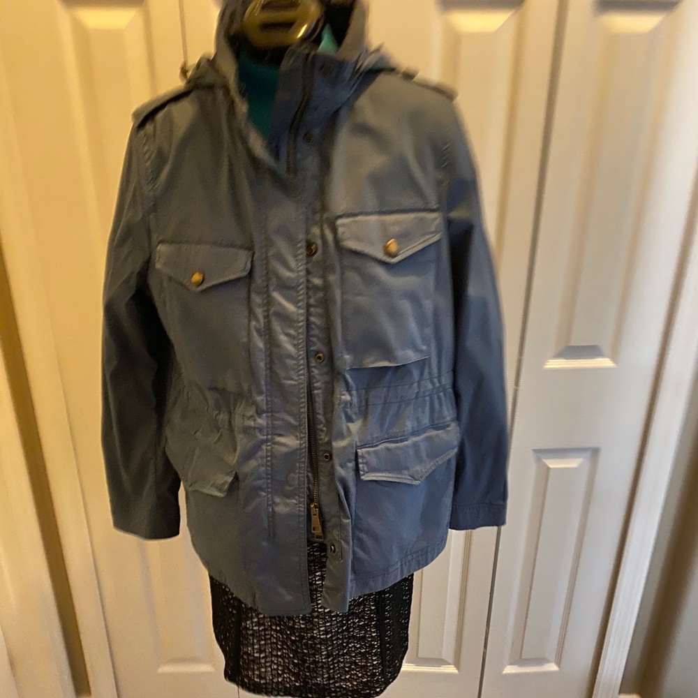 Burberry Cornflower Blue Jacket. 14 Gem